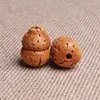 Straight-hole peach pit