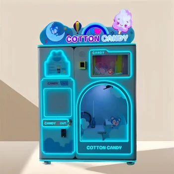 cotton candy flower floss vending machine american cotton candy machine maker for boys