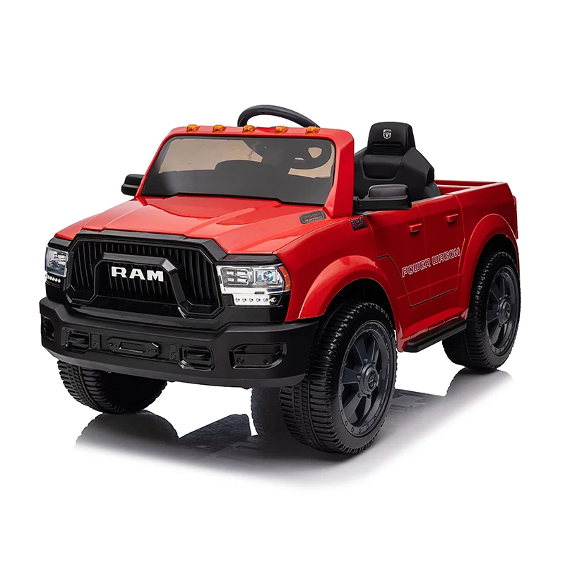 Licenced Dodge RAM 12v Battery Operated Kids Toy Cars With Remote Control Ride on Electric Car for Children