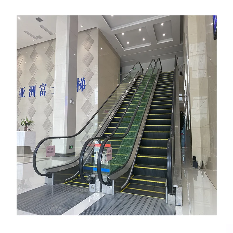 Round Tube Golden Glass Elevator Without Machine Room Automatic Door ...