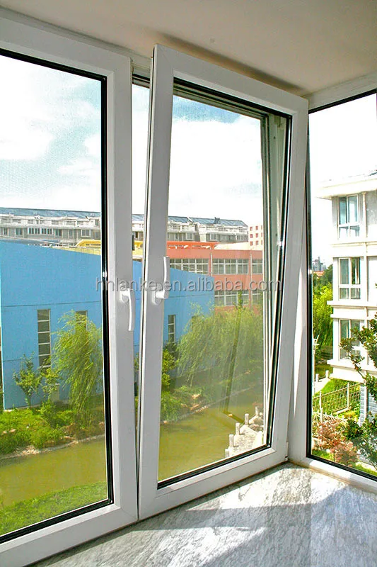 Soundproof Sliding Upvc Window Upvc Upward Sliding Window 60mm Upvc Window