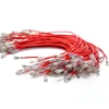300mm double-prong red wire - 1 piece