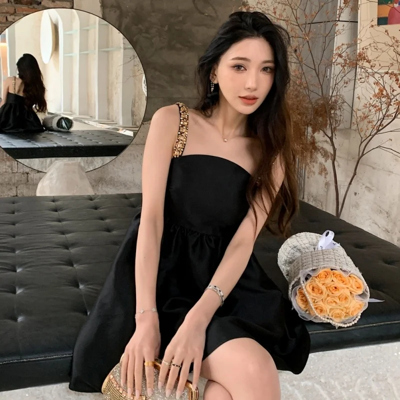 better in a black dress FP Movement Never Better Dress NEONCORAL / L main image 1