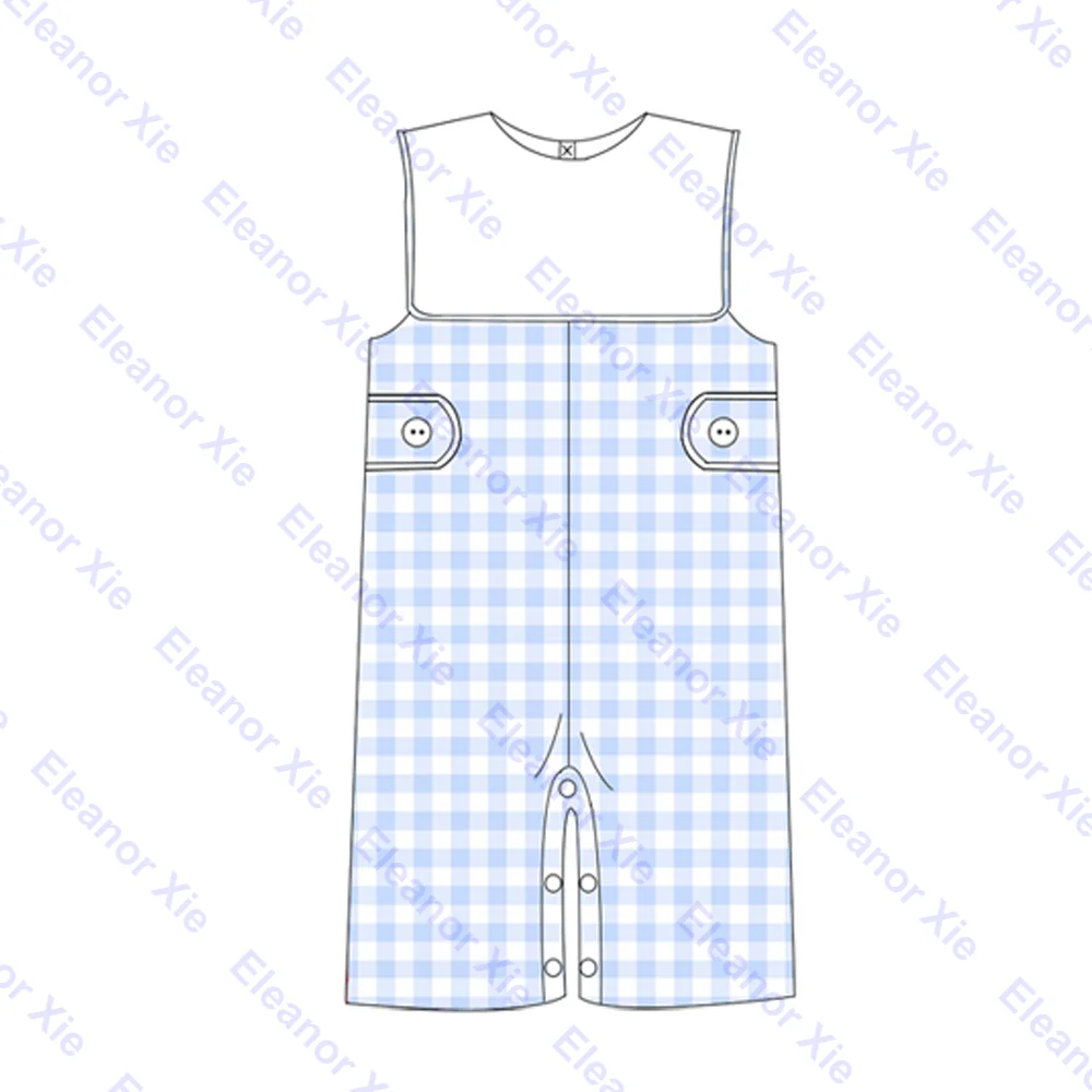 Autumn Pumpkin Check Children Toddler Boys Longall Winter Monogram