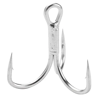 New Stinger Treble Hook Japan Material High Carbon Steel Olecranon Fishing Stinger Treble Hook Fishing Hooks – Hooks – view 2