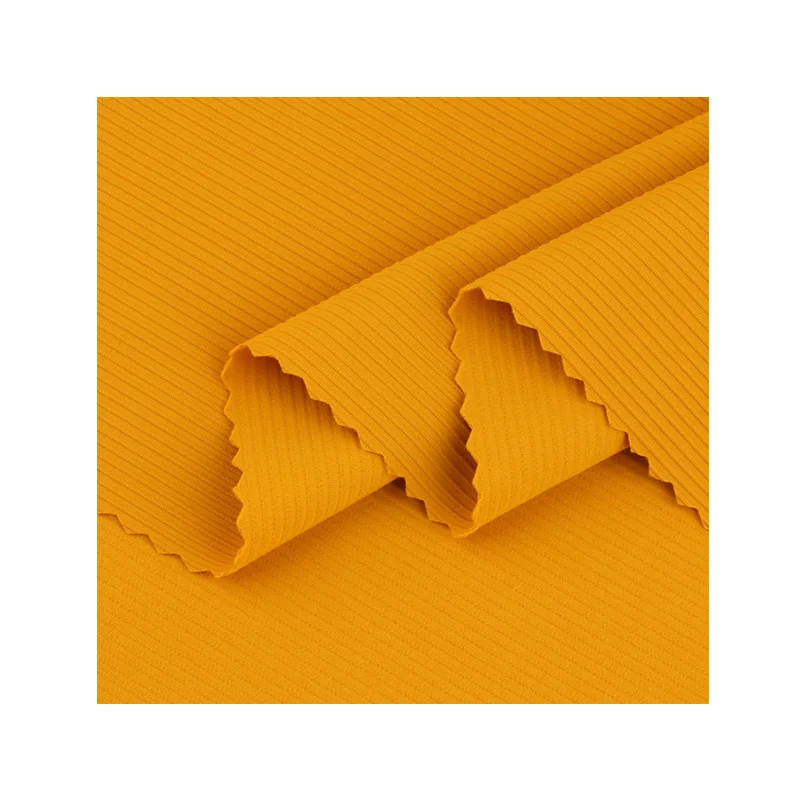 Оптовая продажа 85 нейлон 15 спандекс ребристая