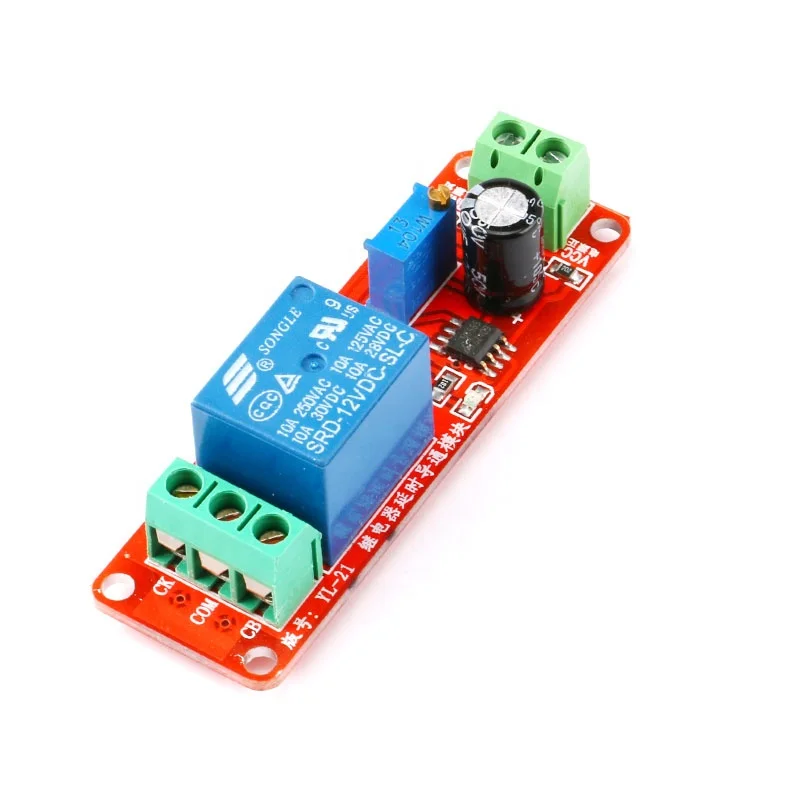 Time Delay Relay Module Switch for DIY Smart Home PLC Control Tachograph Delay Timer Relay 12V GPS Robot Electronic Experiment Industrial Control