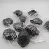 Block-style black charcoal stone