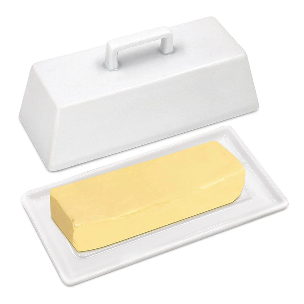 Customized Porcelain Butter Dish Butter Container Dish Wholesale Fancy Kitchen Dishes.
