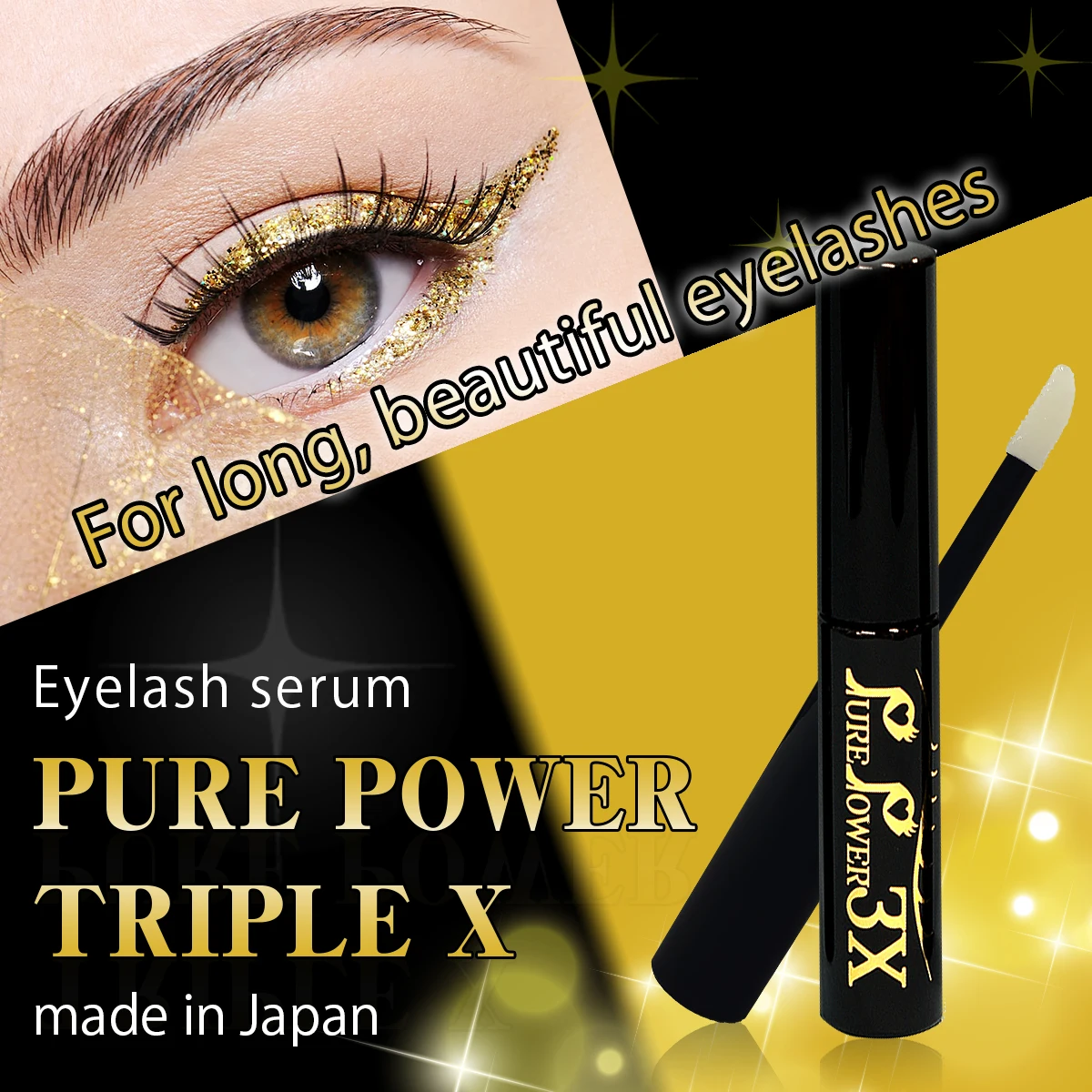 Strengthen Isochrysis Galvana Extract Logo Tube Japan Eyelash Grower