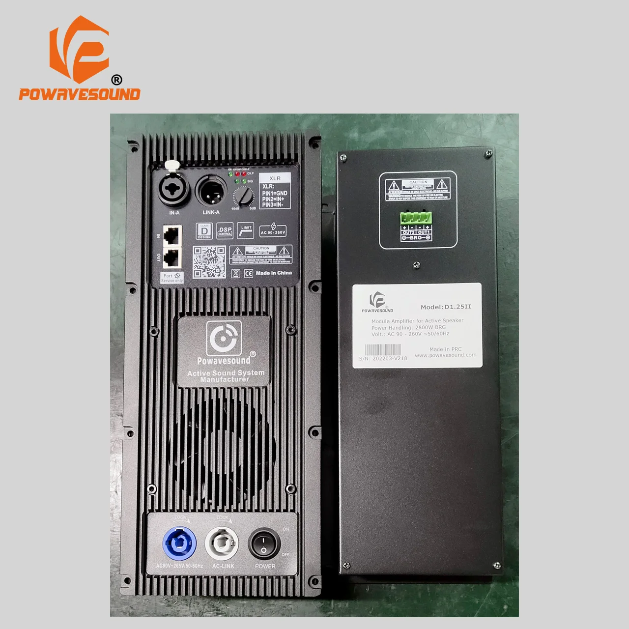 Power Ampli 18 Inch Powered Sub EV EKX-18SP 18 Inch Powered