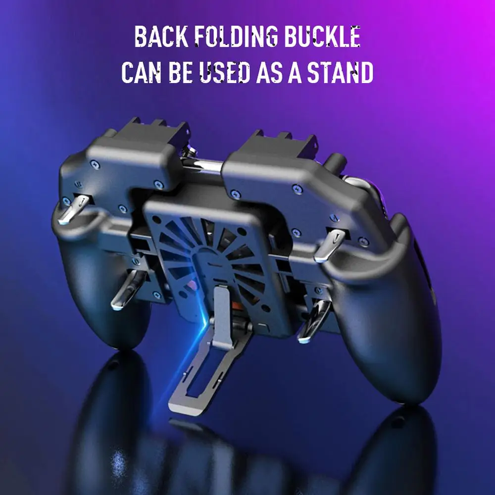 For PUBG Game Controller for Smartphone Game Controller Sharpshooter Metal Trigger Fire Button