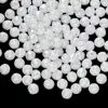 8mm white, 100 pieces