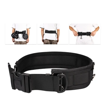 KALIOU Waist with Metal Ring Multi-functional Adjustable Outdoors Belt for Camera Travel detail image