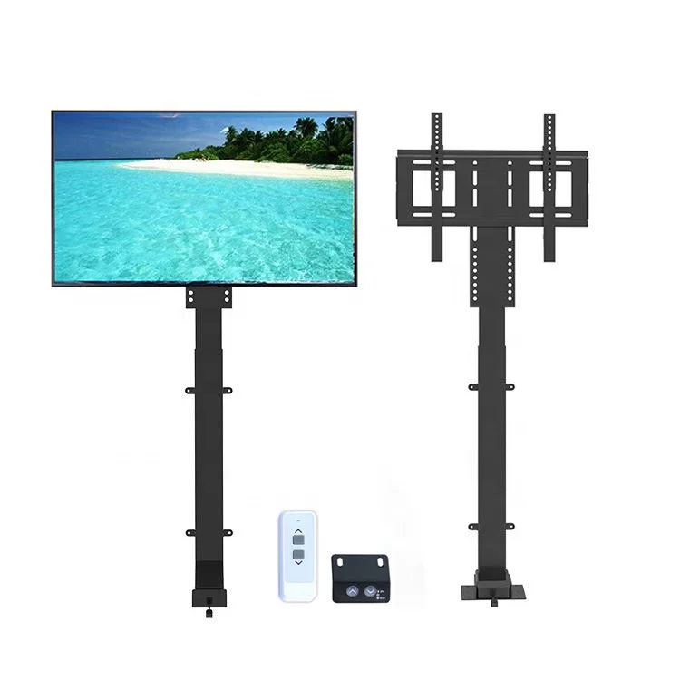 New Motorized Vertical Height Adjustable Electrical Tv Lift Remote Control Smart Electric System