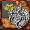 Dragón volador - plata