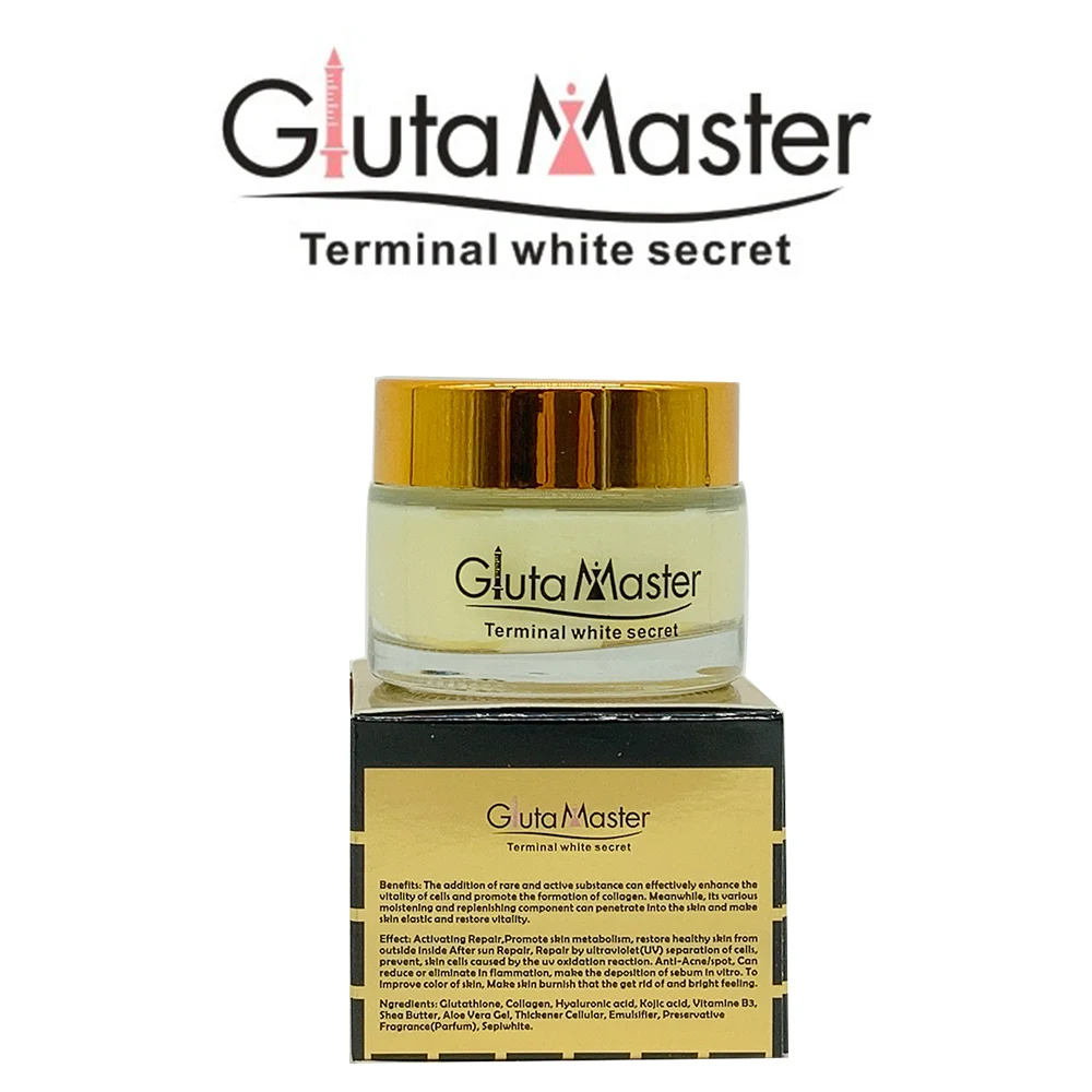 Crème éclaircissante Au Glutathion Et Collagène 200g - Anti-taches Et Lissant