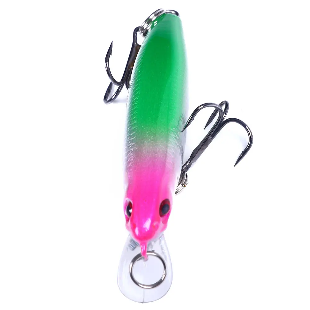 6 Esche Affondanti Tipo Jerkbait &ndash; Minnow Per Pesce Persico, Luccio, Spigola &ndash; HENGJIA