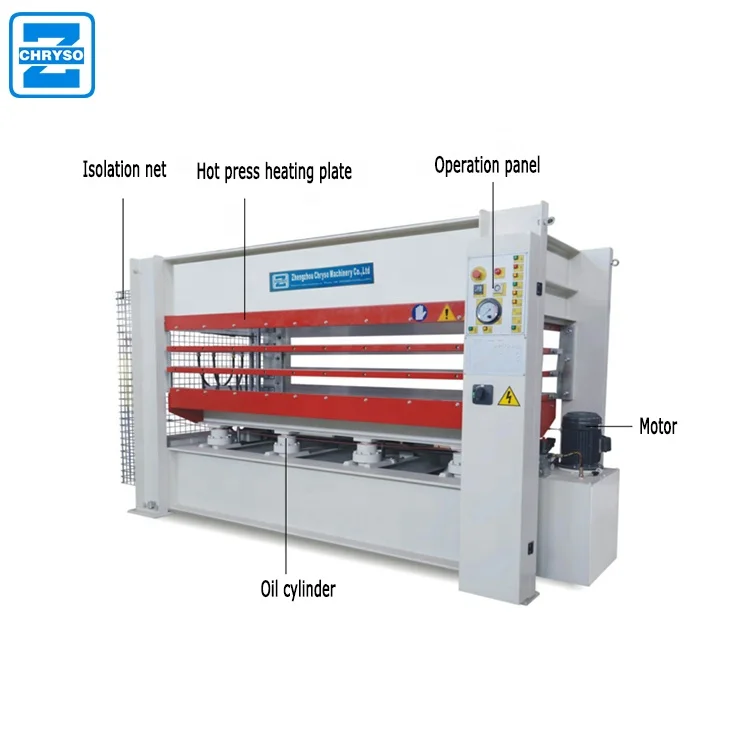 Wood Door Hydraulic Hot Press Machine for Woodworking - China Heating  Press, Furniture Making