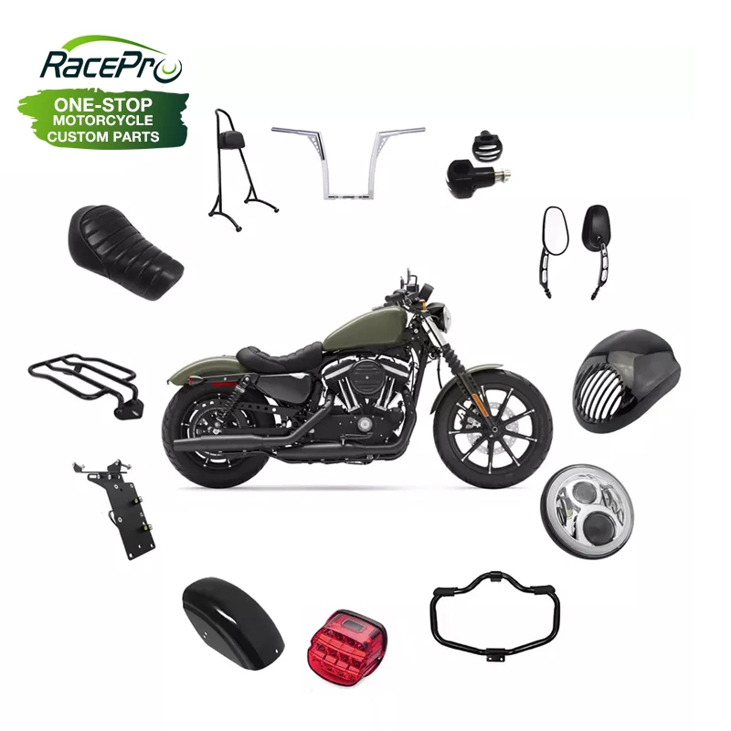 Source RACEPRO Aftermarket Custom Wholesale Motorcycle Parts for Harley Davidson Sportster 883 1200 Models on