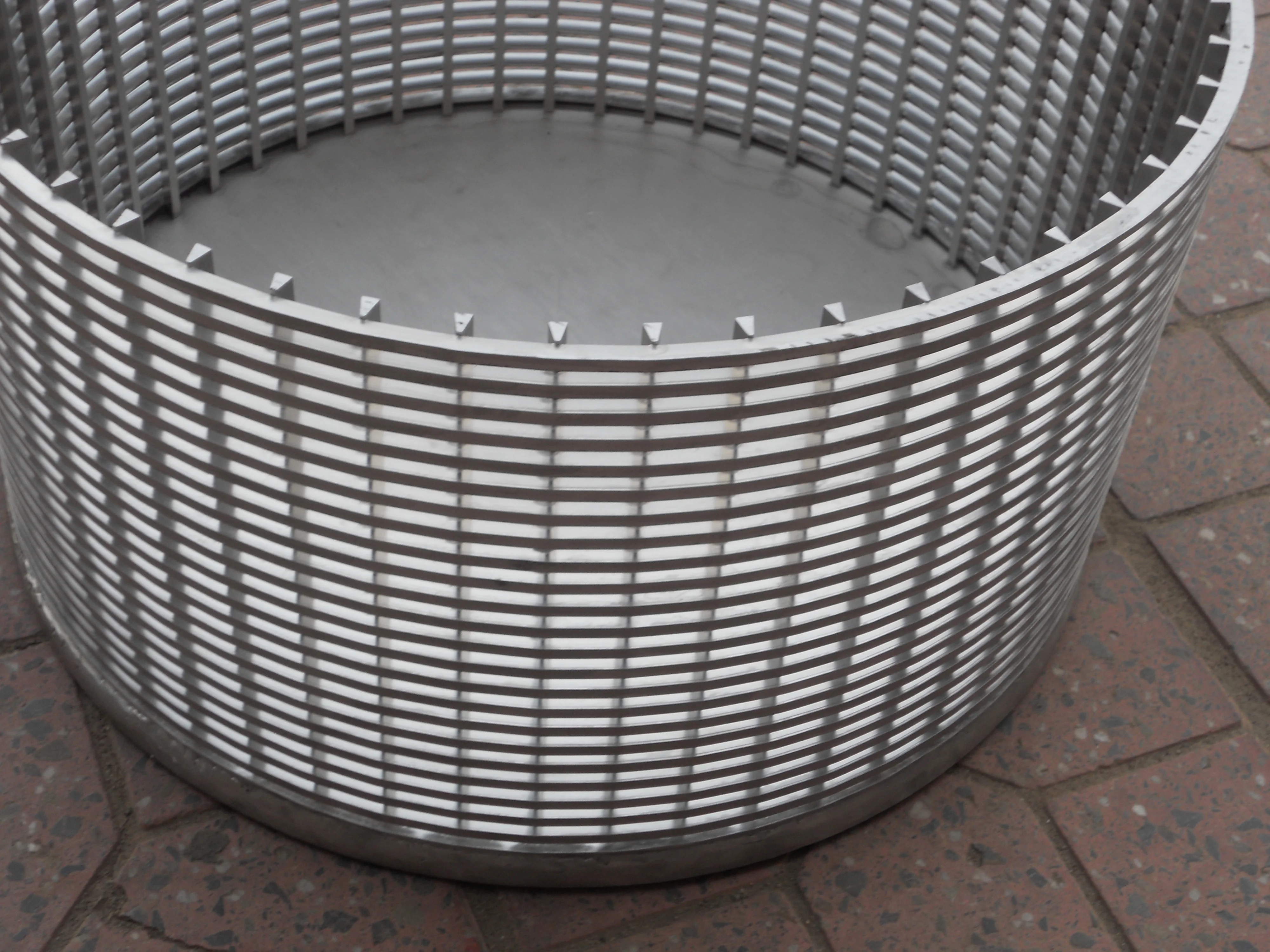 Wedge Wire Screen Factory Direct Sales Wedge Slotted Screen Wedge Wire Flat Mesh Screen