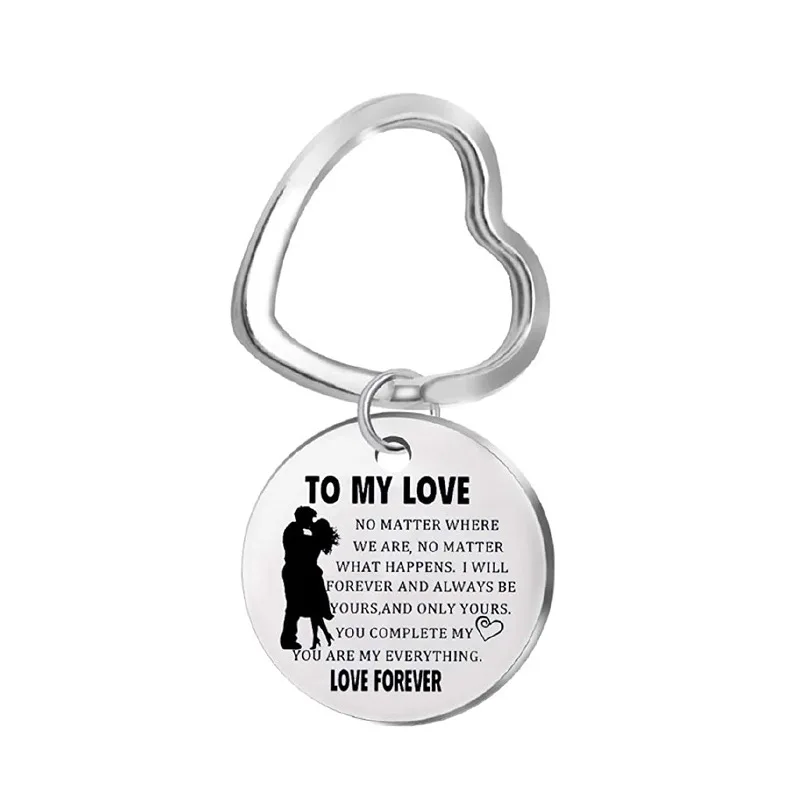 Keychain Accessories With First Name To My Wonderful Krista I Love You  This Much Always Forever Romantic Valentine Day Gift Wife Girlfriend 