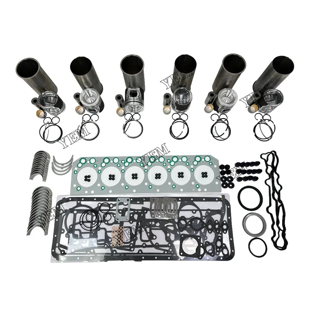 Overhaul Kit With Bearing Set Fit for Doosan Develon DL06 Engine 2