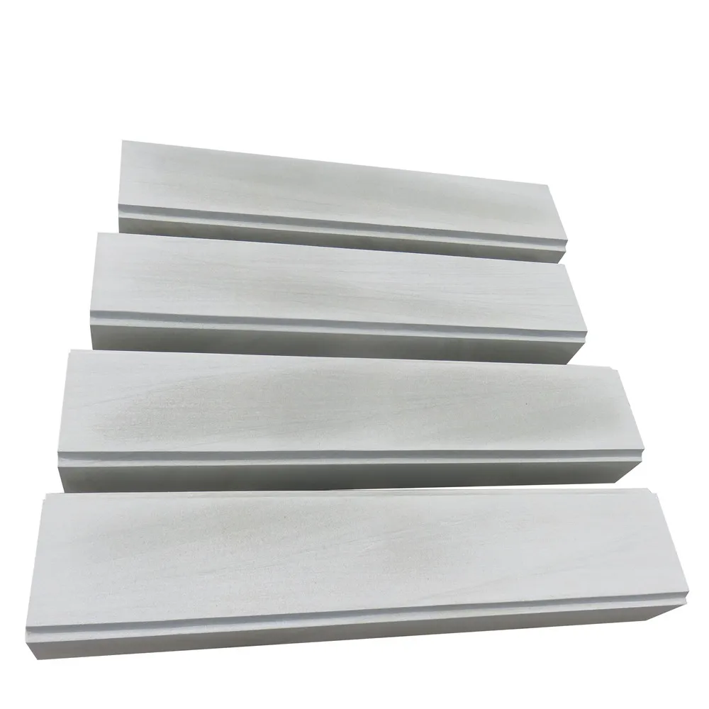 Grey Sandstone Balusters Custom House Decoration Natural Stone Stair Handrailing Balustrade