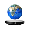 Black base with levitating globe