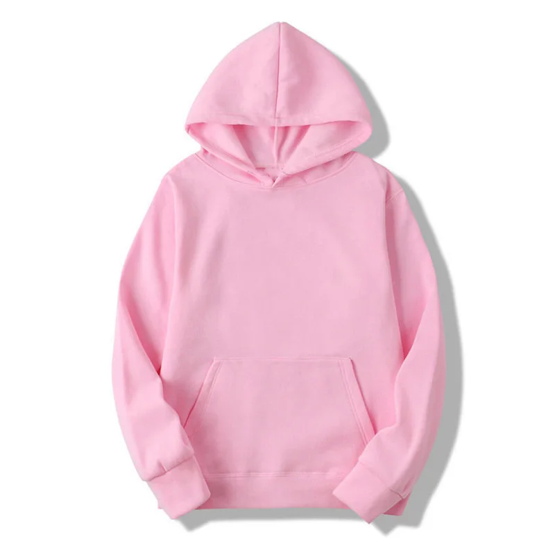 PINK DENIM 3D Puff Design UNISEX Premium Hooded Sweatshirt – Pink