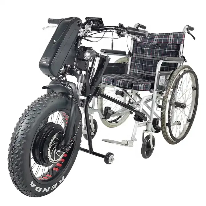 20inch Fat Electric Wheelchair Motor 48v 13ah 500w Handcycle Electric Wheelchair Conversion Kit