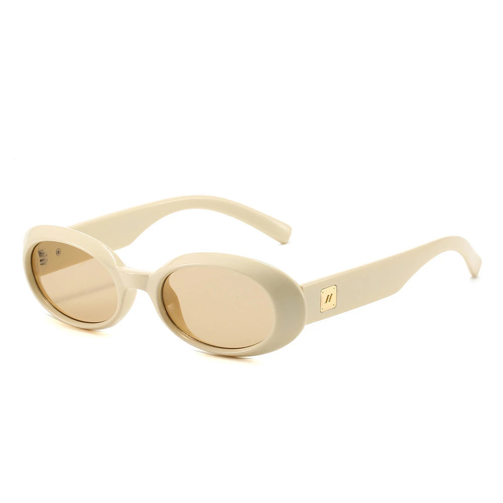Sunglasses Luxury Retro Large Square  Brown Leopard Gold Frame Women main image 3