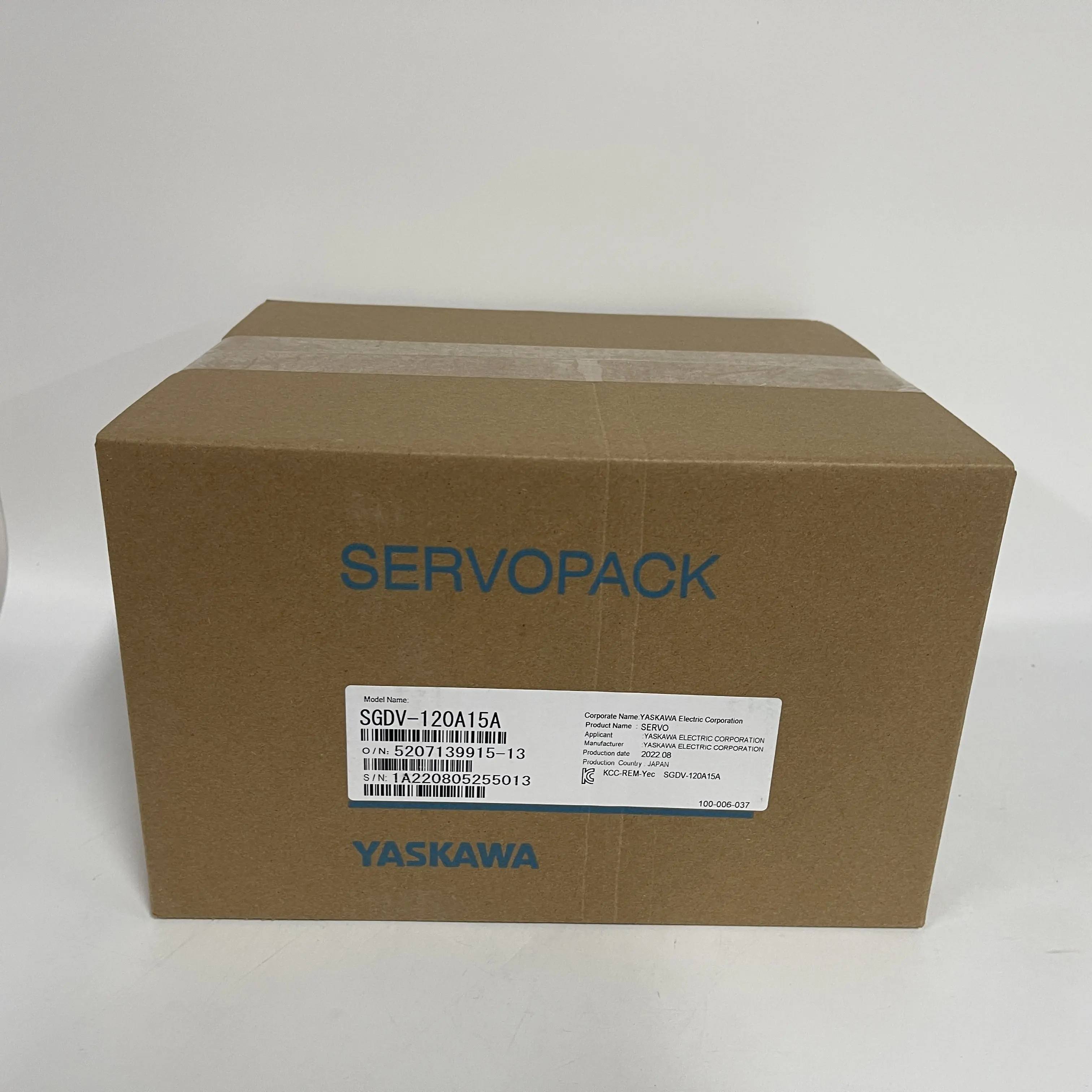 Yaskawa Servo Drive SERVOPACK SGDV-120A15A Yaskawa Servo Drive SERVOPACK SGDV-120A15A