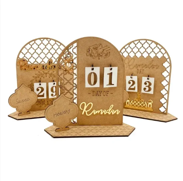 Diy Wooden Crafts Decor Advent Calendar Ramadan Ornament Wood Eid Diy Wooden Crafts Decor Advent Calendar Ramadan Ornament Wood Eid