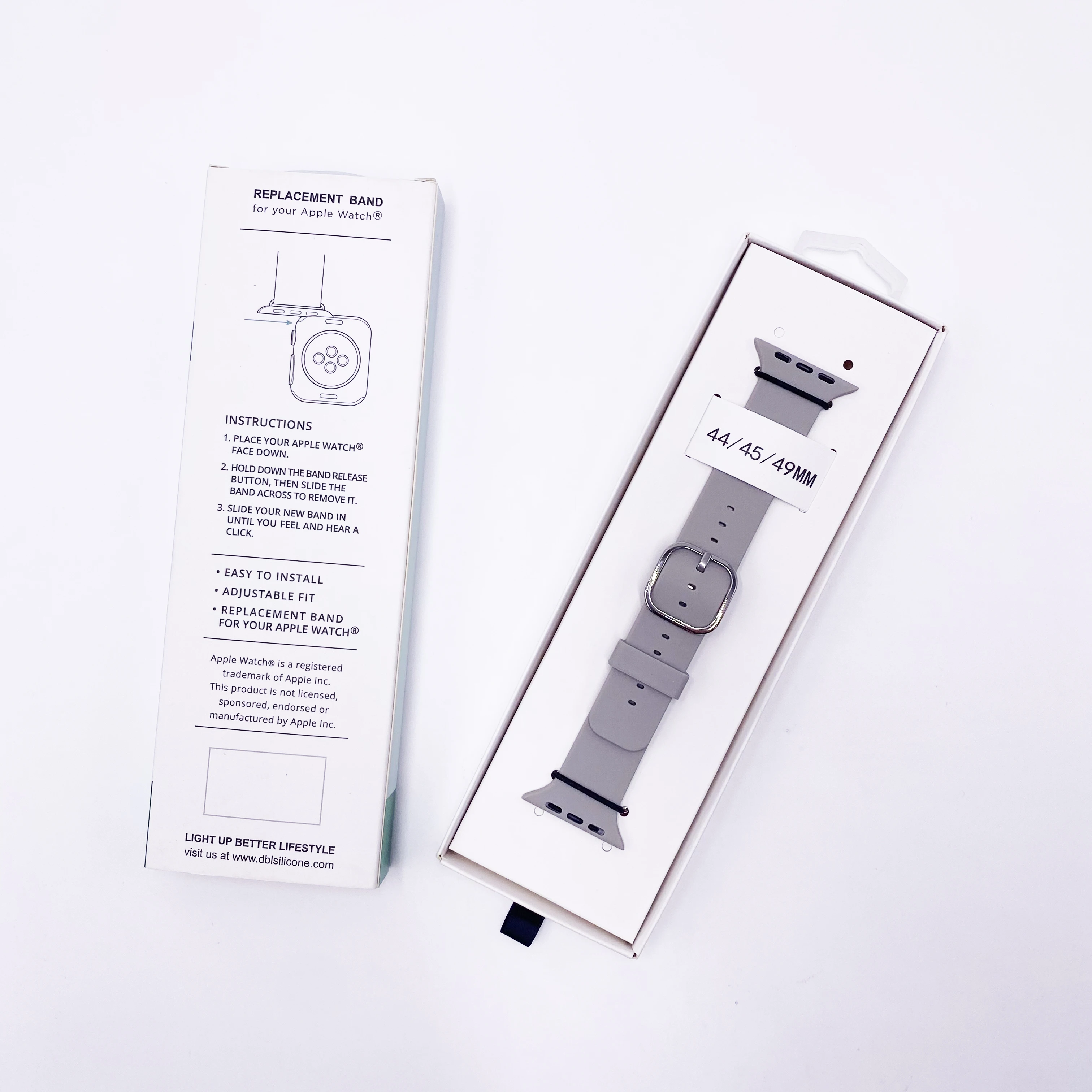 Eco Friendly Watch Band Box for Apple Watch Band Packaging Box Straps Packing Box with Paper Tray