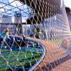 Zoo landscape decoration stainless steel rope mesh