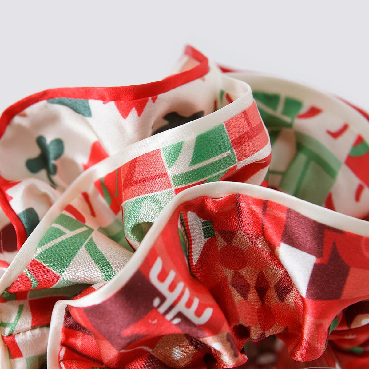 Multi Color Silk Scrunchies Luxury 100 6a Grade Silk Hair Bands Pure