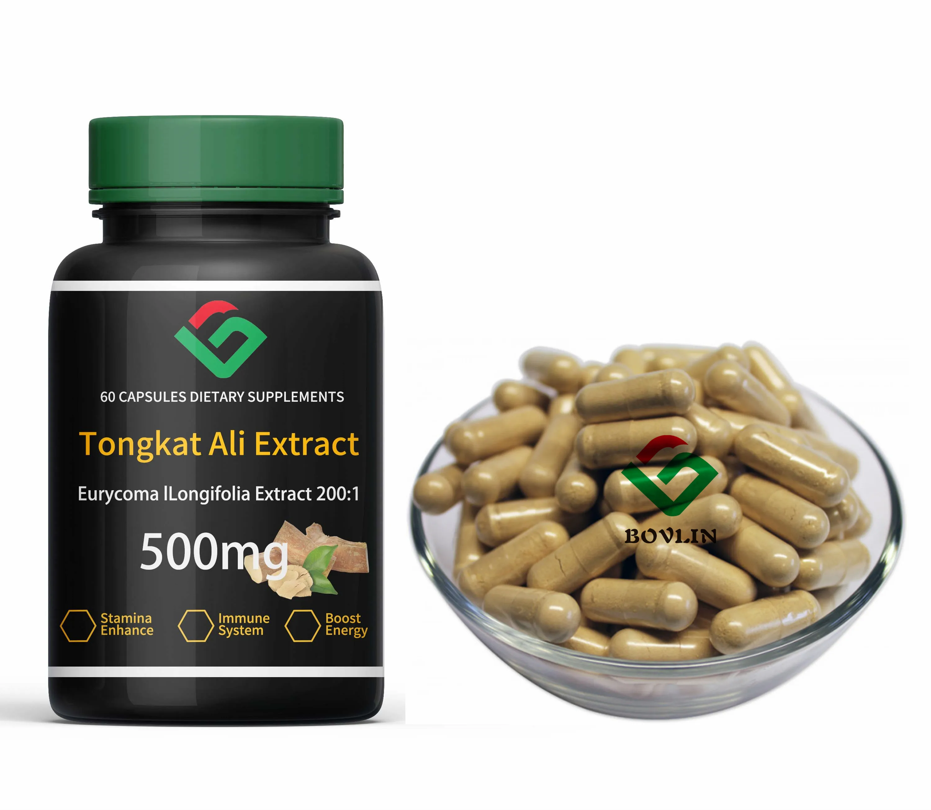 Tongkat Ali Capsules Supplement Tongkat Ali Root Extract Capsule - Buy ...