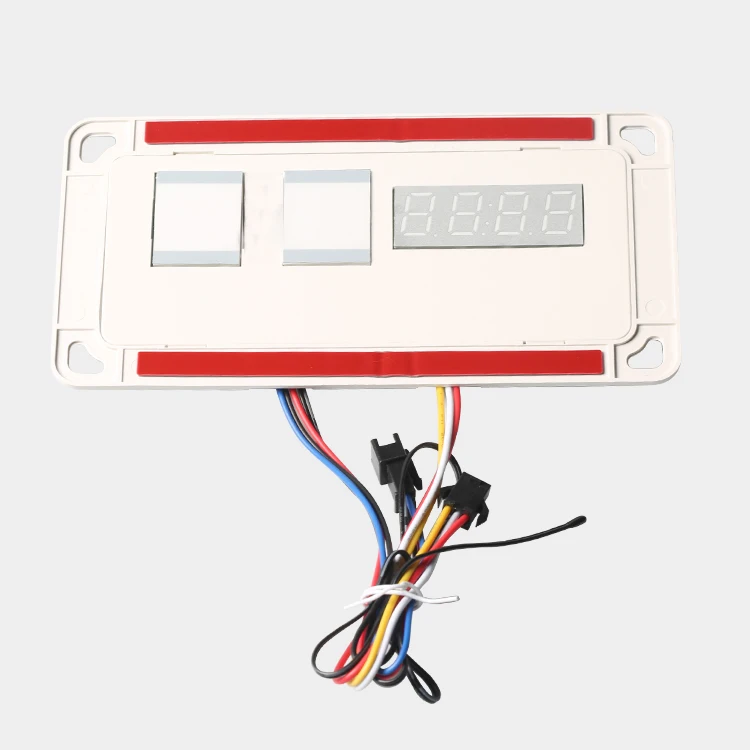 Double Touch Button Sensor Capacitive Touch Switch 5A Touch Sensor Light Switch With Digit Clock and Temperature Display