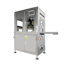 Ultrasonic sandwich cutting machine connect to production line sandwich pizza slicing system factory price