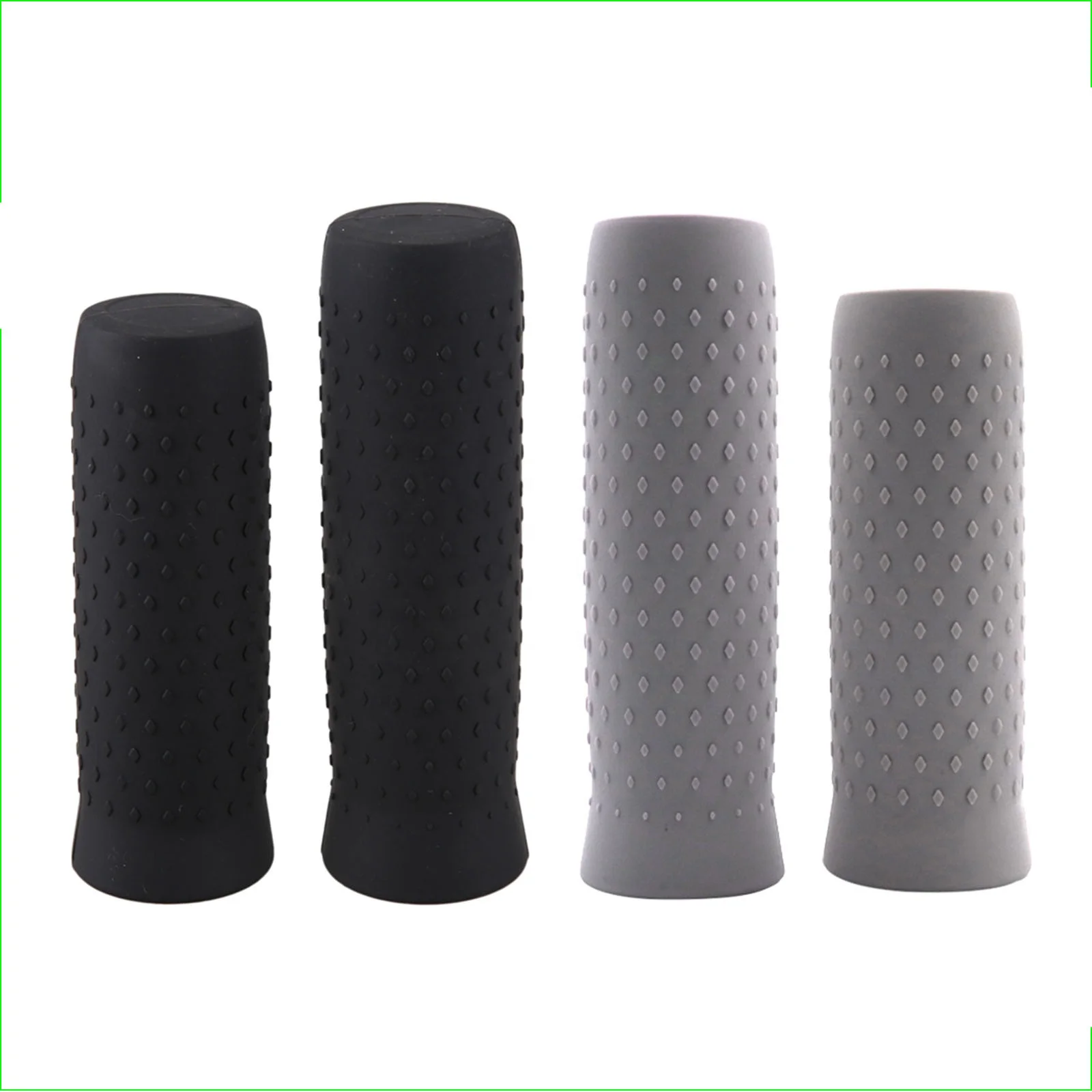 Ridefixing Max G30 Rannpháirteanna A Pair Of Rubber Handle Grip For G30 MAX Scooter Grip Láimhe Dheis níos faide ná an láimhe clé Athsholáthar bunaidh