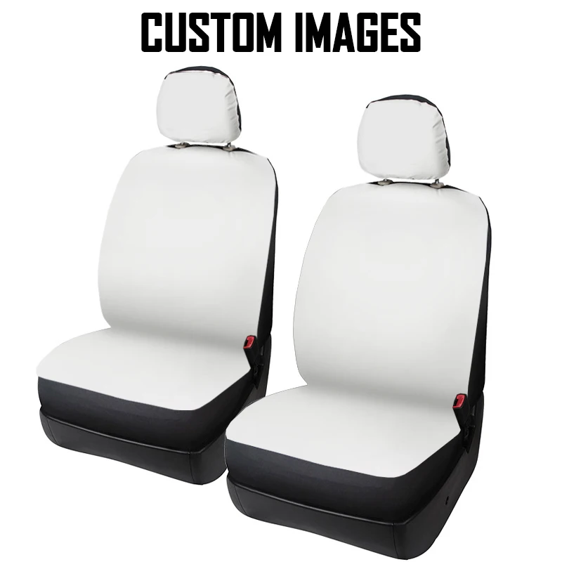 Wholesale Customized Printing Car Seat Cover 2 Fronts Universal fit