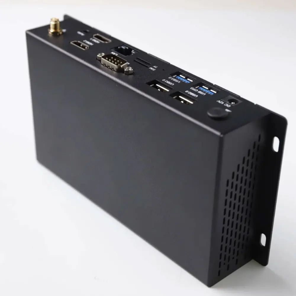 Dual HD 4K digital signage display advertising media player box Android 11 RK3568 2GHz rock chip advertising player