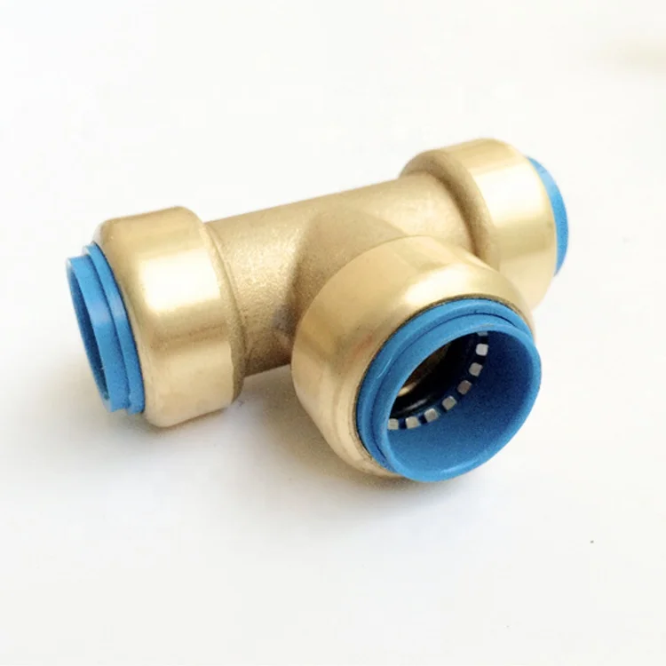 Made in China Brass Water Plumping Equal Tee 3 ways Fittings