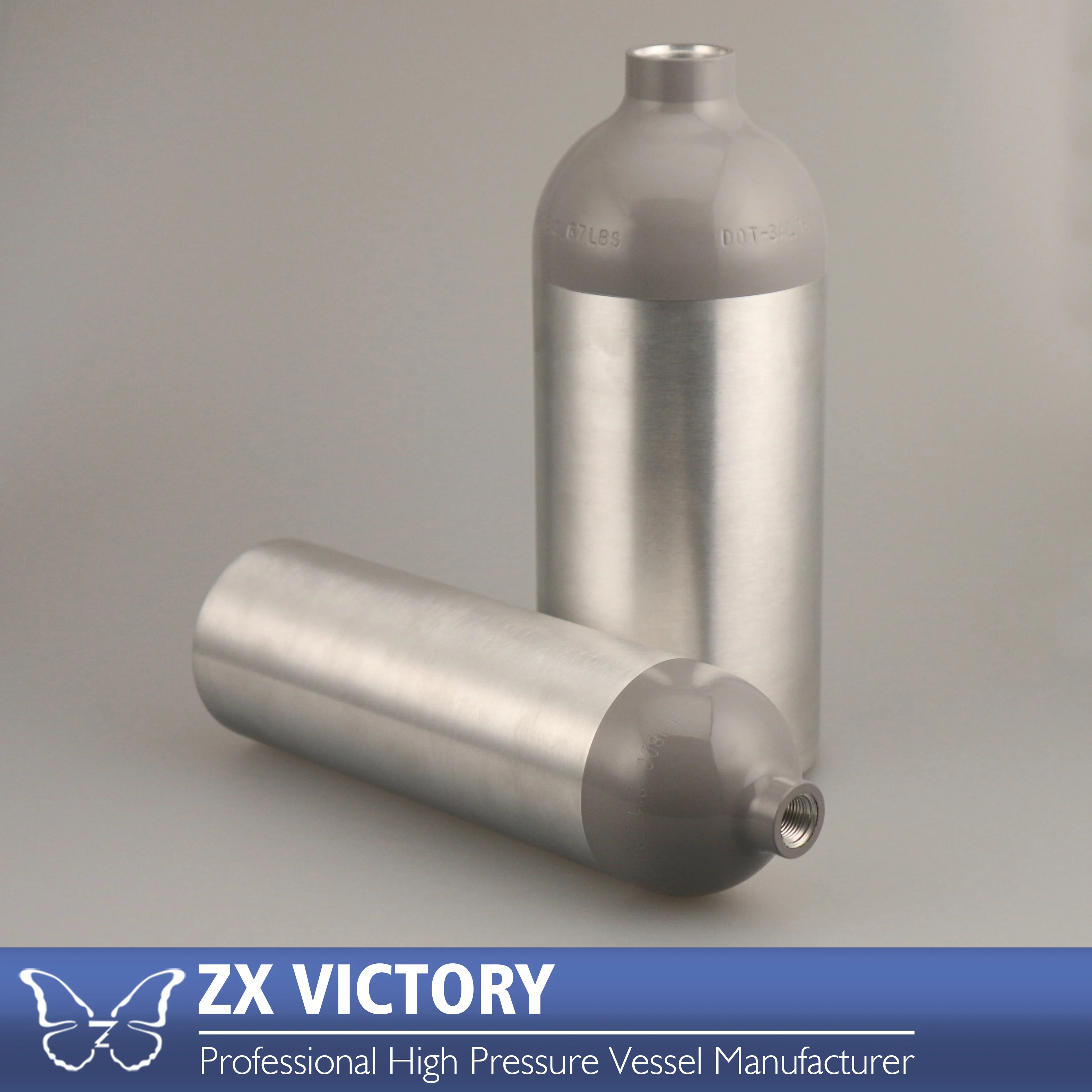 ZX DOT-3AL CO2 Tanks - High Pressure Gas Cylinders
