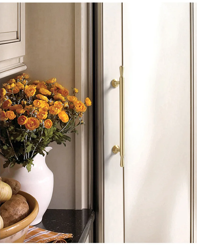 Akada Alloy New Style Gold Kitchen Bedroom Hardware Drawer Pull