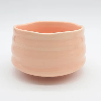 Estick Bright pink Manufacturer pink Flower Color Japanese Ceramic Tea Matcha  Bowl