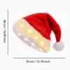 Bottom-lit - Warm Light Christmas Hat