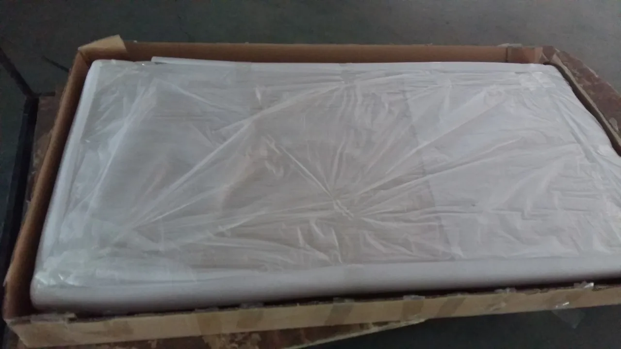 Mdf Hpl Material Table Top With Iron Plating Leg Foldable Training And