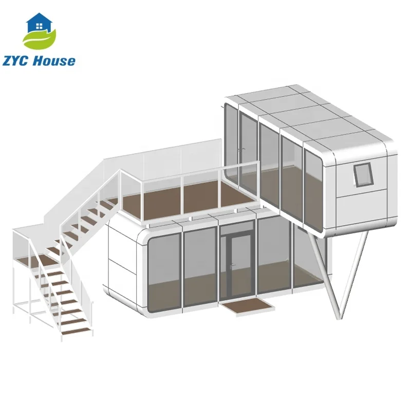 Grosir Rumah Kontainer Perakitan Cepat Apple Cabin Kuat dan Stabil Kontainer Apple Cabin